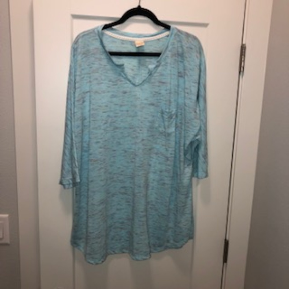 Faded Glory knit tunic 3X